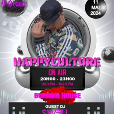 HappyCulture Mai 2024 : Swell Musik + Burning House